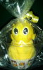 Yellow Fish Diaper Cupcake